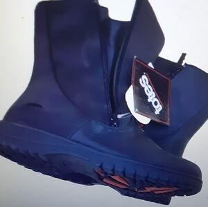 Totes Waterproof Snow boots SZ: 8.5M Black Zipper Thermo Lite Technology New NWT